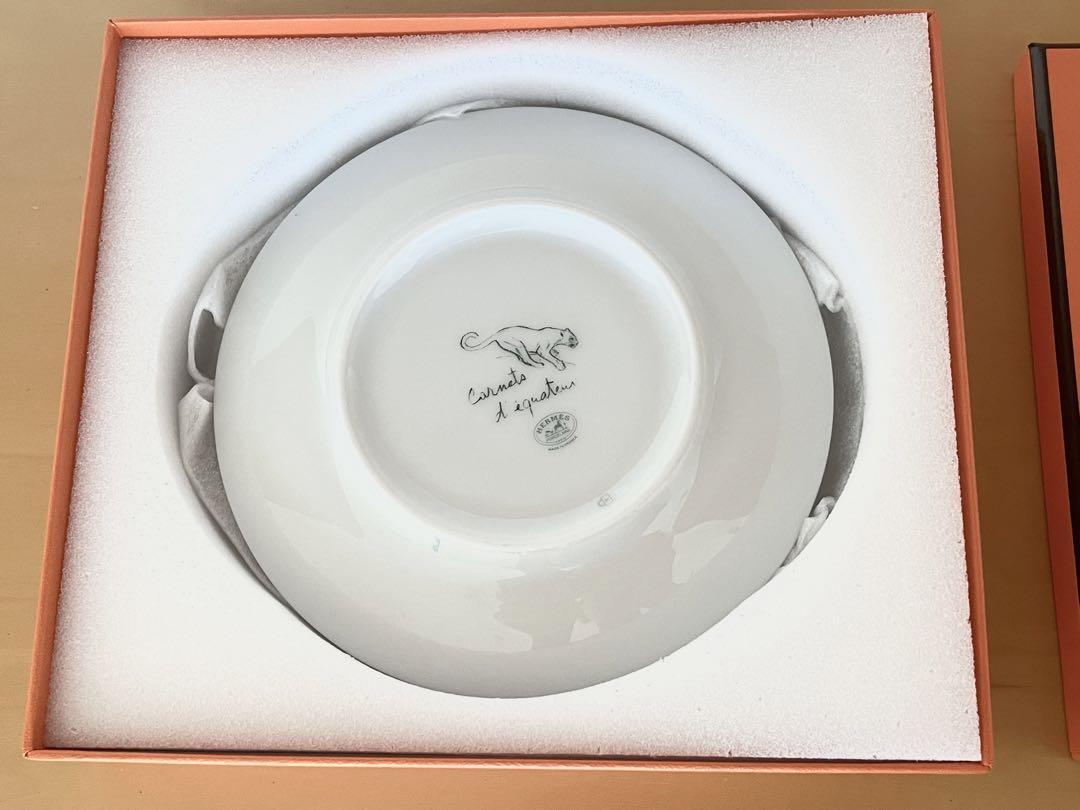 HERMESのプレート Hermes Equatorial Sketch Round Medium Plate 14cm Multicolor