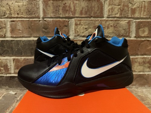 VNDS 10.5 Nike Zoom KD 3 III Oklahoma City Thunder OKC Away Black 417279-001 Men - Picture 3 of 11