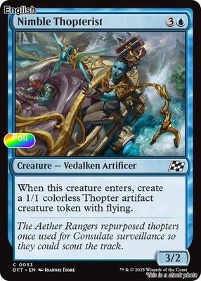 Nimble Thopterist [DFT - 53]NMFoil