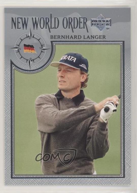 2002 Upper Deck New World Order Silver Bernhard Langer #71 g6p