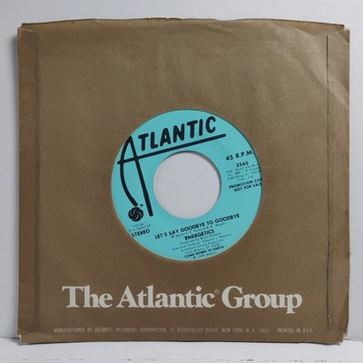 Energetics   Let's Say Goodbye To Goodbye: 7'' 45RPM 756