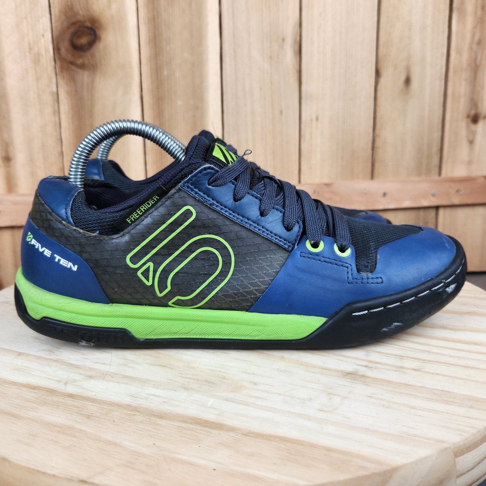 Five Ten Freerider Shoes Mens Size 8 Stealth Rubber MTB Bike