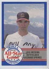 1988 ProCards Triple A All-Star Game Luis Medina #AAA-8 0j0