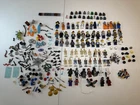 Lego Minifigure Lot Plus Droids 54 Count + Accessories/Weapons Star Wars Batman