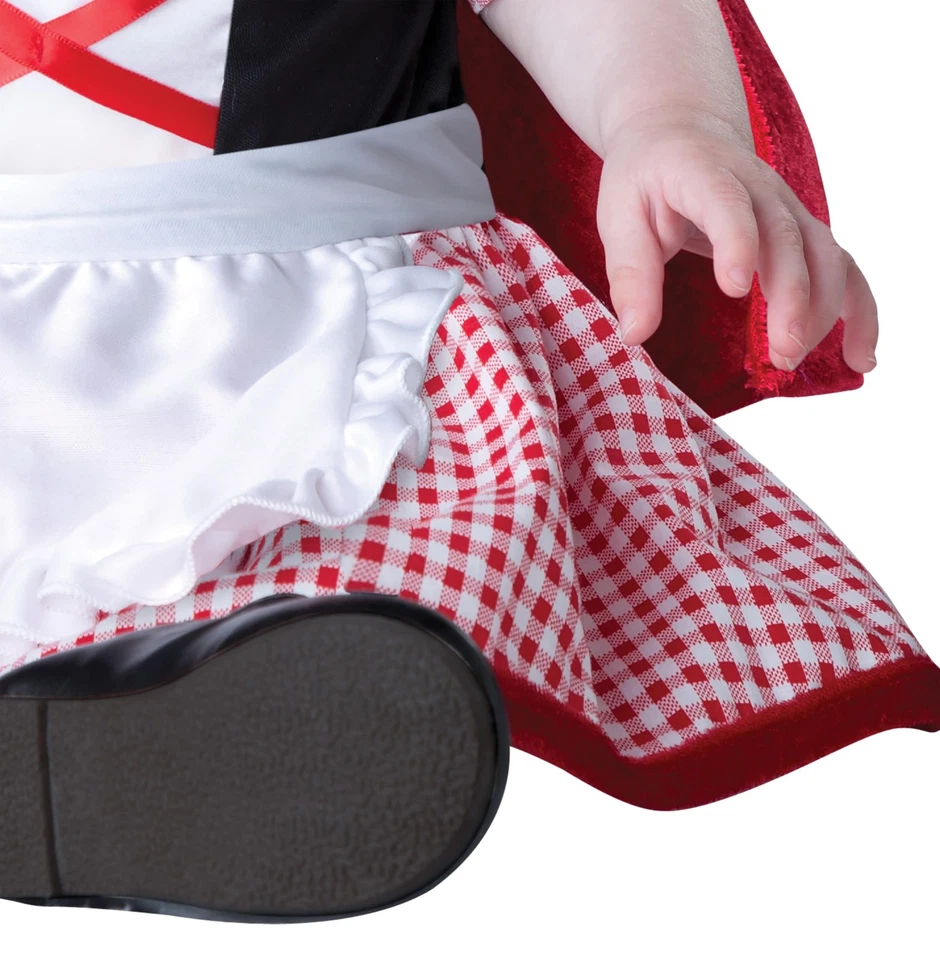 Disfraz de Caperucita Roja InCharacter Bebé Niñas, Fantasía de Halloween para Niños D... Foto 4 de 4