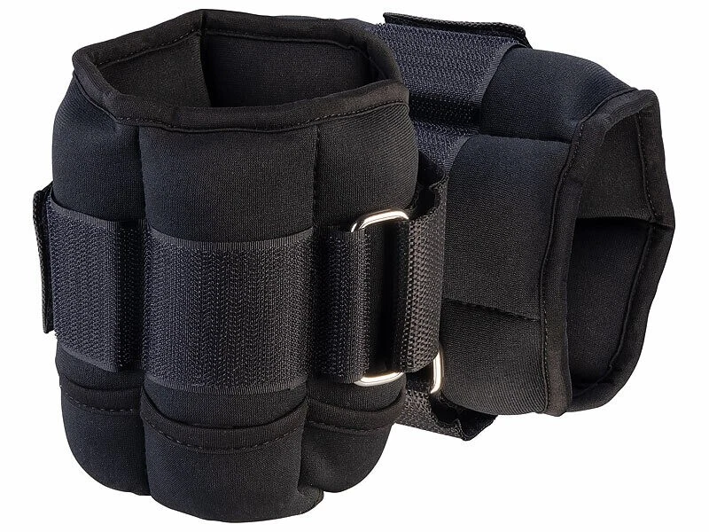 Poids Réglables Bracelets Silicone 0,5kg X2 Gris - Yoga, Course, Fitness
