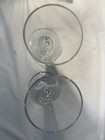A Pair Of Vintage Crystal blown Wine Flint Glass, Early American 6 1/2” Height — photo 5
