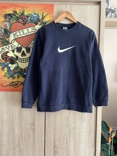 Vintage 90s Nike  Big Swoosh Sweatshirt Centr...