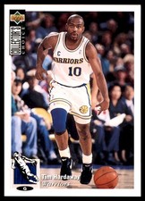 Tim Hardaway 1994-95 Collector's Choice  #310 Warriors NBA READ FREE SHIPPING