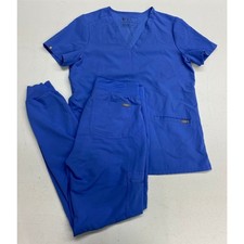Women FIGS 2-piece Casma 3-pocket top Zamora joggers pants scrub set S/XS-T