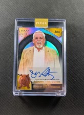 John Ratzenberger As Hamm 2025 Topps Pixar Gold Behind The Voice Auto /20