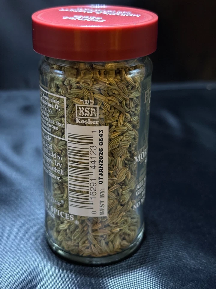 Semilla de hinojo condimento Morton & Bassett 1,7 OZ Foto 3 de 3