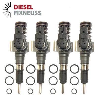 4x Pumpe Düse Einspritzdüse VW Audi 2,0 TDI 140 PS BKP BMA 03G130073S 03G130073D