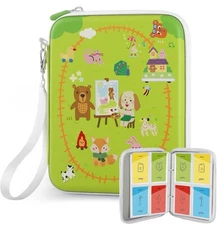 Card Case for Yoto Cards - 80 Pocket Holder Organizer for Kids (Green)