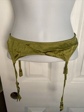 VICTORIAS SECRET SILK BLEND GARTER BELT SMALL NWT