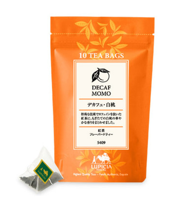 LUPICIA TBP5409 DECAF MOMO Pack of 10 tea bags Tea Leaf