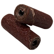 United Abrasives SAIT 38040 3/8x1x1/8 Straight Cartridge Rolls 60 Grit 100 pack
