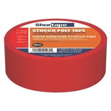 Shurtape Painter's Tape, Red, 60 yd L, 1
