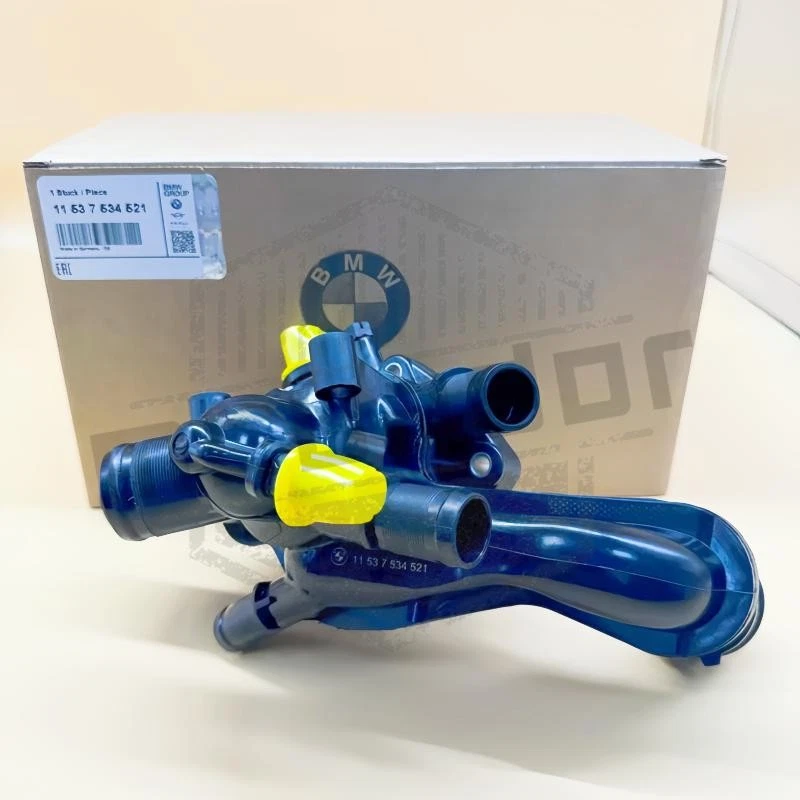 Thermostat Assembly w/ Housing Sensor for Mini Cooper 2007-2013 1.6L 11537534521 Foto 2 de 4