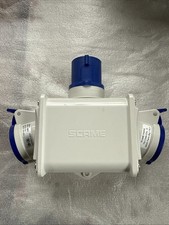 SCAME 600.1623 ADATTATORE MULTIPLO 2 USCITE 2P+T 16A 220V IP44