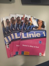 5 BÜCHER KLETT LINIE 1 B1 .1 Deutsch in Allt...