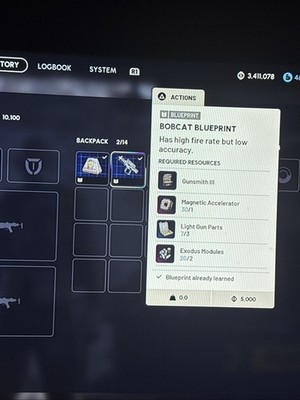 arc raiders blueprints Bobcat And Survivor + More