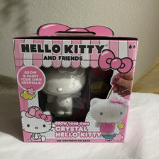 HELLO KITTY Grow  Paint Your Own Crystal Set Art Science Craft Toy  NEW IN BOX