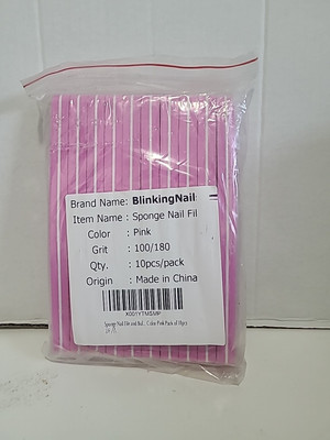 Nail Buffers 5-15pcs 100/180 Grit Nail Buffer Block Sponge Buffing Nail File NEW
