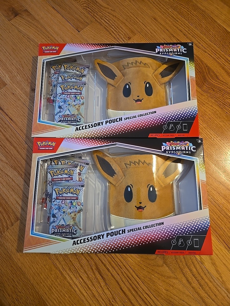 Prismatic Evolutions アクセサリーポーチセット Prismatic Evolutions Accessory Pouch Collection Lot of 2