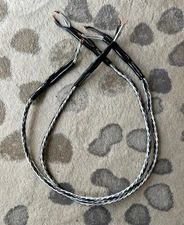 KnuKonceptz Krux Interlaced Braid 12 Gauge Speaker Wire Bi-Wire Cable 80" 