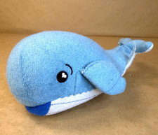 SoapSox Jackson the Whale Bath Toy Shark Tank Antimicrobial Washcloth Sponge