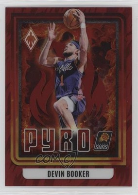 2023-24 Panini Phoenix Pyro Red 10/125 Devin Booker #15 1i7s