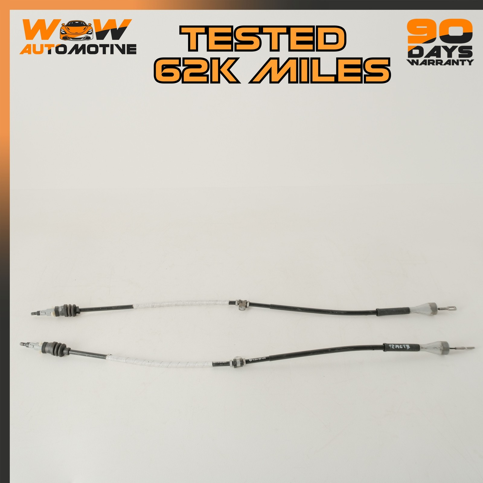 05-19 MASERATI GRANTURISMO S EMERGENCY PARKING BRAKE SECONDARY CABLE SET OEM