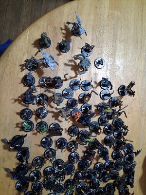 Massive Mage Knight Miniatures Lot 110 pcs D&D Pathfinder RPG Monster Proxies