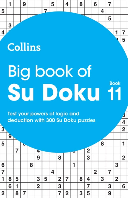 Big Book of Su Doku 11 300 Su Doku Puzzles by Collins Puzzles (Paperback Book)