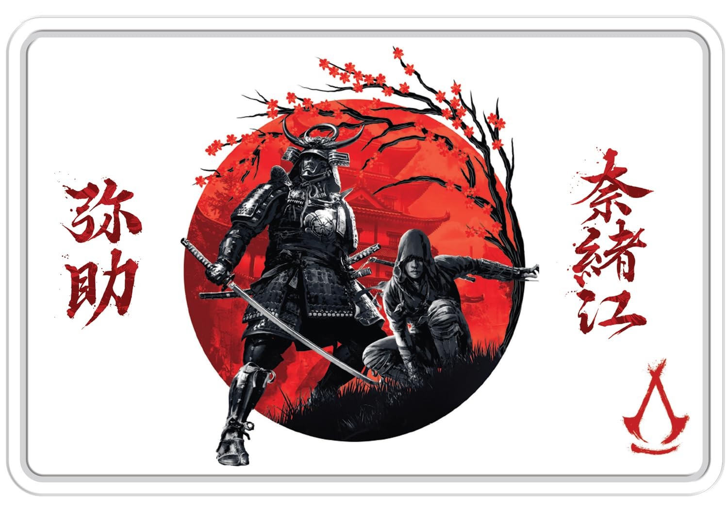 Assassin`s Creed Shadows Me¡tall¡schild Blossoms ACC NUOVO