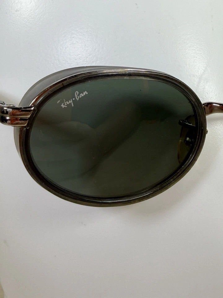 Gafas de sol vintage Ray Ban B&L W2813 NXAS Bausch + Lomb BL protectores laterales Foto 3 de 4