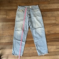 Levi's 550 Relaxed Fit Jeans Men's Size 36x30 Light Wash Denim USA Made #17A1