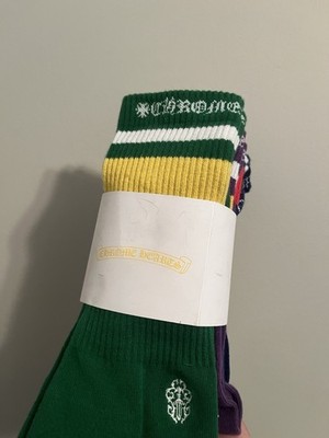 NWT Chrome Hearts 3 Pack Socks Size L 9-13
