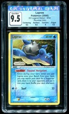 CGC 9.5 Lapras Reverse Holo Rare EX Legend Maker 2006 Pokemon Card #8