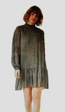 DOUBLE D RANCH Beatrice Ruffle Print Dress Size Medium