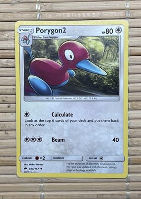 Porygon2 Burning Shadows 104/147