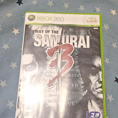 UFO Interactive Way of the Samurai 3 Xbox 360 M Mature NTSC-U/C Manual