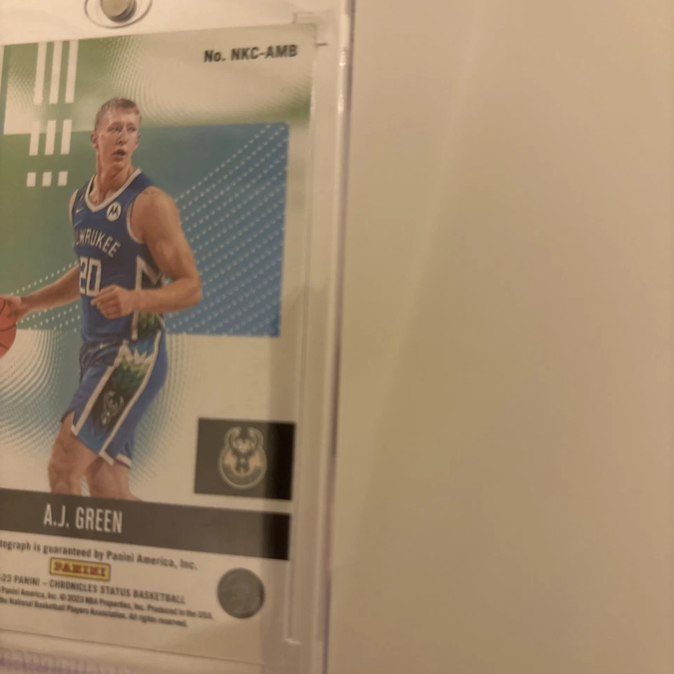 2022-23 Chronicles Status AJ Green New Kids on the Court Rookie Autograph RC - Image 3 of 4