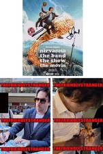 Matt Johnson Jay McCarrol signed "NIRVANNA THE BAND SHOW MOVIE" 8x10 Photo e COA