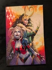 DEADPOOL BATMAN #1 VIRGIN GREG LAND EXCLUSIVE HARLEY QUINN LOKI
