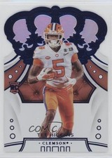 2020 Panini Chronicles Draft Picks Crown Royale Mirror Blue Tee Higgins #24 0ax6