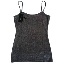 NEW Emmiol Mini Dress Sparkles Sleeveless Lightweight Spaghetti Strap Stretch S