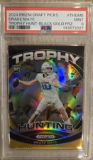 2024 PANINI PRIZM DRAFT PICKS GOLD TROPHY HUNTING ROOKIE DRAKE MAYE 1/5
