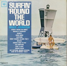 Original Bruce Johnston Surfin' 'Round The World Sealed Mono Lp On Columbia 2057